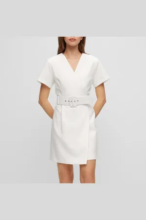HUGO BOSS Kabusas Jurk in voor dames