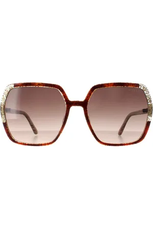 Guess GU7883 52F donker havana gradiënt zonnebril