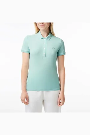 Lacoste Dames L.12.D Slim Fit Stretch Mini Piqué Poloshirt in