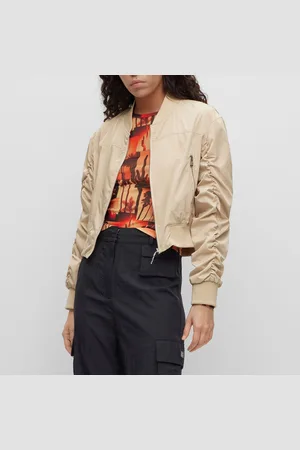HUGO BOSS Aluma-1 Cropped Jacket voor dames in