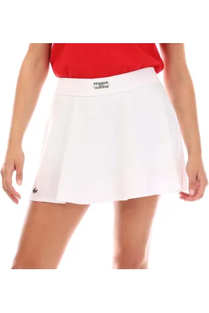 Lacoste Dames Pleat Back Tennisrokje met Contrast Shorts in