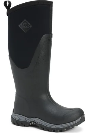 Muck Arctic Sport II Tall Rubberen Zwarte Regenlaarzen