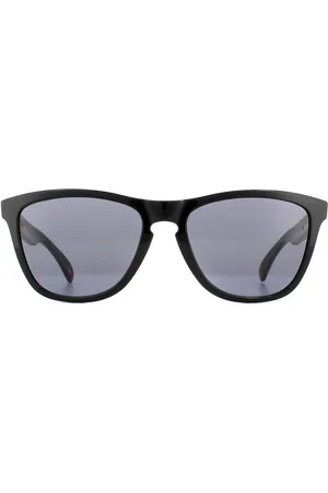 Oakley Square unisex gepolijste zwarte grijze zonnebril