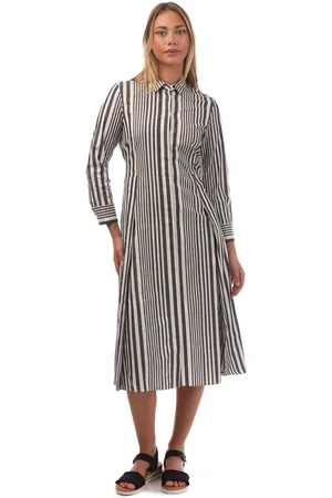 HUGO BOSS Dames Debrana Jurk in Multi kleur