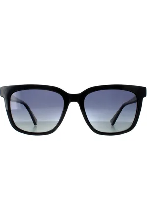 Guess GU00050 01D glanzend zwarte smoke gepolariseerde zonnebril