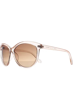 Calvin Klein Cat Eye Dames Kristal Bruin Gradiënt CK19534S