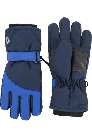Heat Holders Waterdichte thermo skihandschoenen voor kinderen - Blauwe Marine