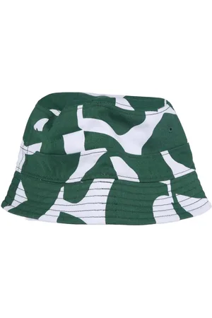 Lacoste Accessoires Allover Print Omkeerbare Emmerhoed in Wit