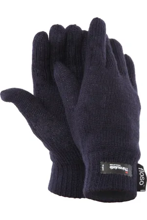 Floso Dames/Dames Thinsulate Thermische Gebreide Handschoenen (3M 40g) (Marine)