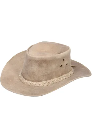 Infinity Cowboy Outback Echt Vintage Leren Aussie Bush Hat