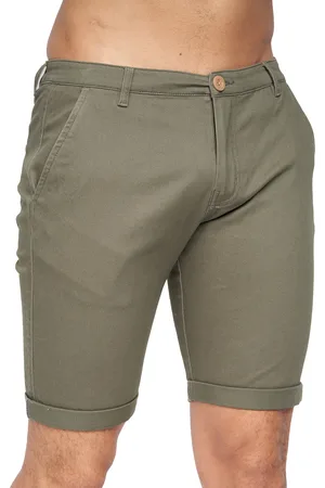 Crosshatch Heren Sinwood Chino Shorts (Khaki)