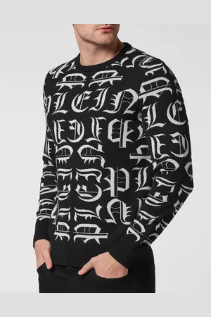 Philipp Plein Pullover Ronde Hals Gothic Plein