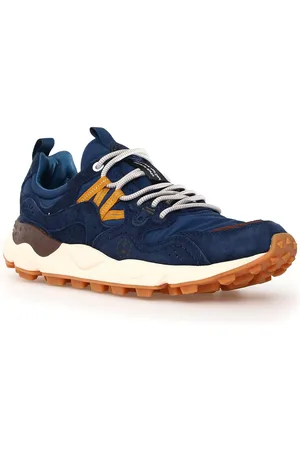 Flower Mountain Yamano 3 Universal Works Blauwe Sneakers
