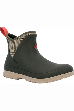 Muck Muck Enkellaarsjes Rubber Moss Wellington Laarzen