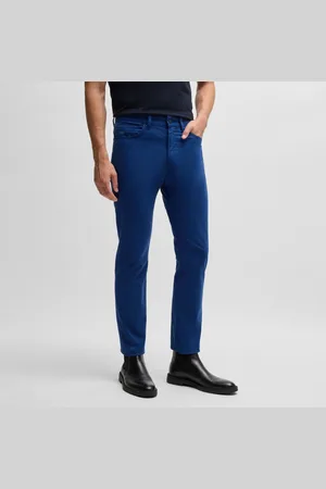 HUGO BOSS Herenpantalon H-Delaware5 Garment-Dyed in