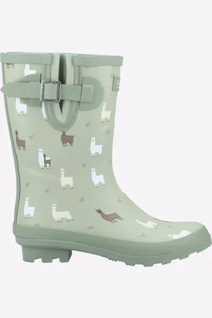 Cotswold Outdoor Farmyard Mid Rubberen Alpaca Regenlaarzen