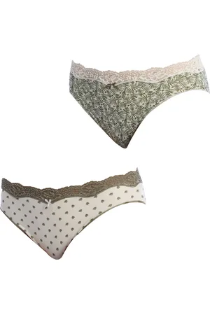 Janira Pack-2 Brislip Coquettes Baumwollhöschen 1031497 für Damen