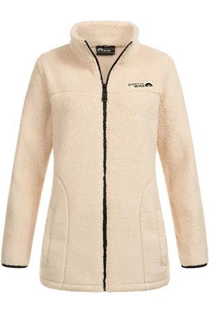 Arctic Dames Sherpa Fleecejas – Warme Outdoorjas met Rits