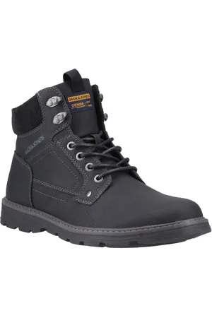 JACK & JONES Stratford Polyurethaan Heren Antraciet Laarzen