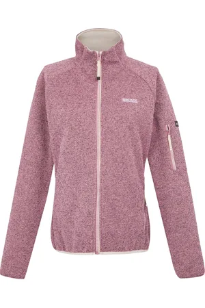 Regatta Dames/Dames Ravenhill Full Zip Fleece Top (Lila/Licht Vanille)