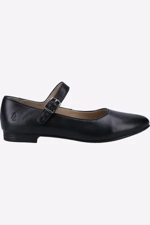 Hush Puppies Melissa Lakleren Zwarte Ballerina