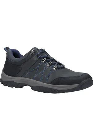 Cotswold Outdoor Toddington Leren Heren Marineblauwe Veterschoenen