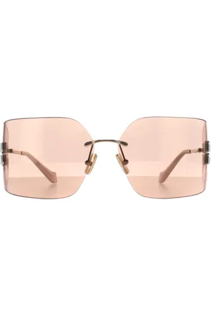 Miu Miu MU54YS ZVN20F lichtgoudroze spiegelzonnebril