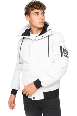 Crosshatch Heren Milwaka Bomber Jacket (Stopverf)