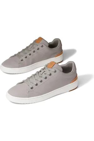 TOMS Travel Lite 2.0 Low 100% Katoen Grijze Trein Heren