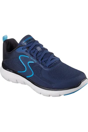 Skechers Flex Advantage 5.0 Spreelo Polyester Heren /Blauw Sportschoenen