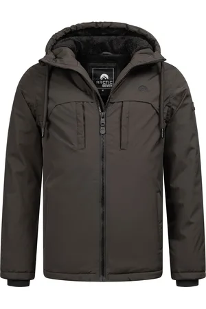 Arctic Heren Winterjas Donkergrijs