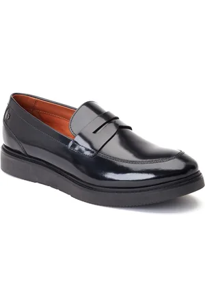 Base London Sid Leren Herenpantoffels