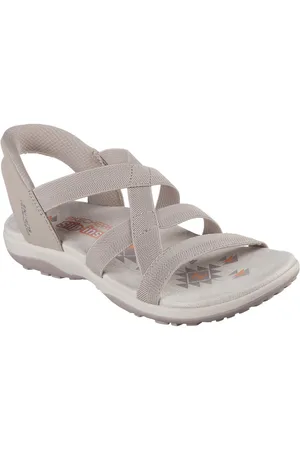 Skechers Reggae Slim Stretch Flex Textiel Dames Sandalen