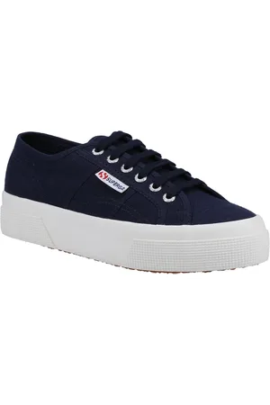 Superga 2740 Katoenen Platform Damestrainers