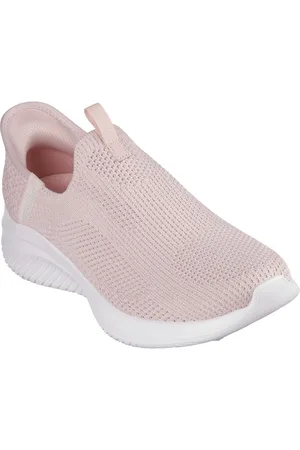 Skechers Ultra Flex 3.0 Easy Win Textiel Dames Roze Trainers