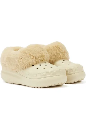 Crocs Furever Crush Clog Bone Damesschoenen Comfort Schoenen