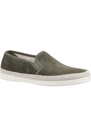 Dune Dune Francisco Suède Heren Khaki Sportschoenen
