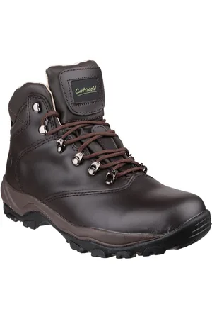 Cotswold Outdoor Winstone Leren Heren Bruine Wandelschoenen