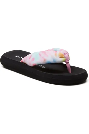 Rocket Dog Sunset Puff Tucker Textile Teenslippers Pastel/Multi Vrouwen