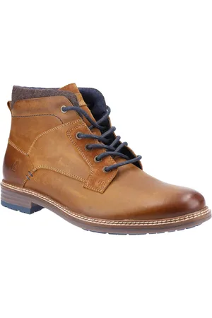 Hush Puppies Joel Leren Herenlaarzen