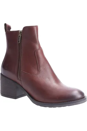 Hush Puppies Helena Leder Dames Laarzen
