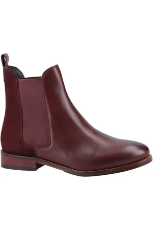 Hush Puppies Colette Suède Dames Laarzen Bordeaux