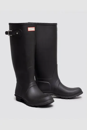 Hunter Original Dames Lange Wijde Regenlaarzen
