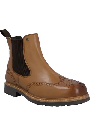 Hunter Cawdor Leder Herenlaarzen