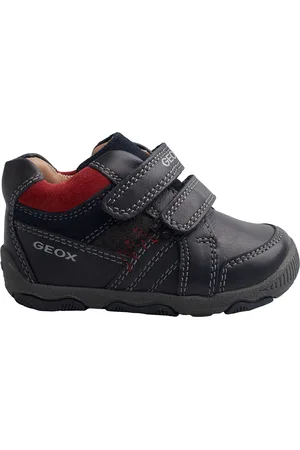 Geox B N. Balu B. B B640PB-8522 Leder-Hausschuhe für Baby-Jungen