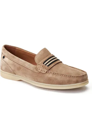 Base London Drum Leren Heren Sand Loafers