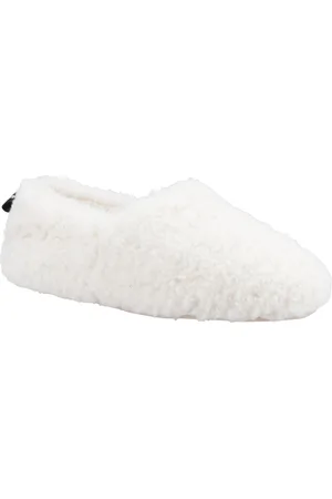 Hush Puppies Emily pantoffels in imitatiebont voor dames