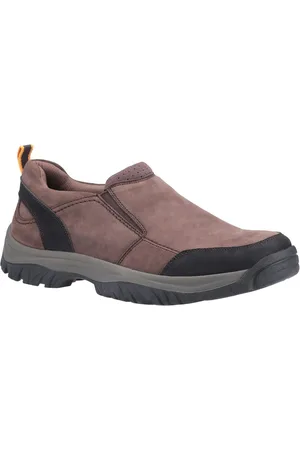 Cotswold Outdoor Boxwell Leren Bruine Heren Instappers