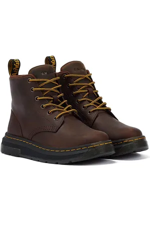 Dr. Martens Crewson Chukka Crazy Horse Laarzen Donkerbruin