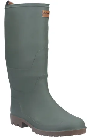 Cotswold Outdoor Pendock Lange Synthetische Groene Wellington Laarzen